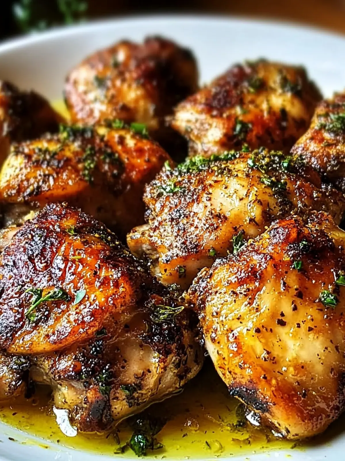 Slow Cooker Chicken Thighs