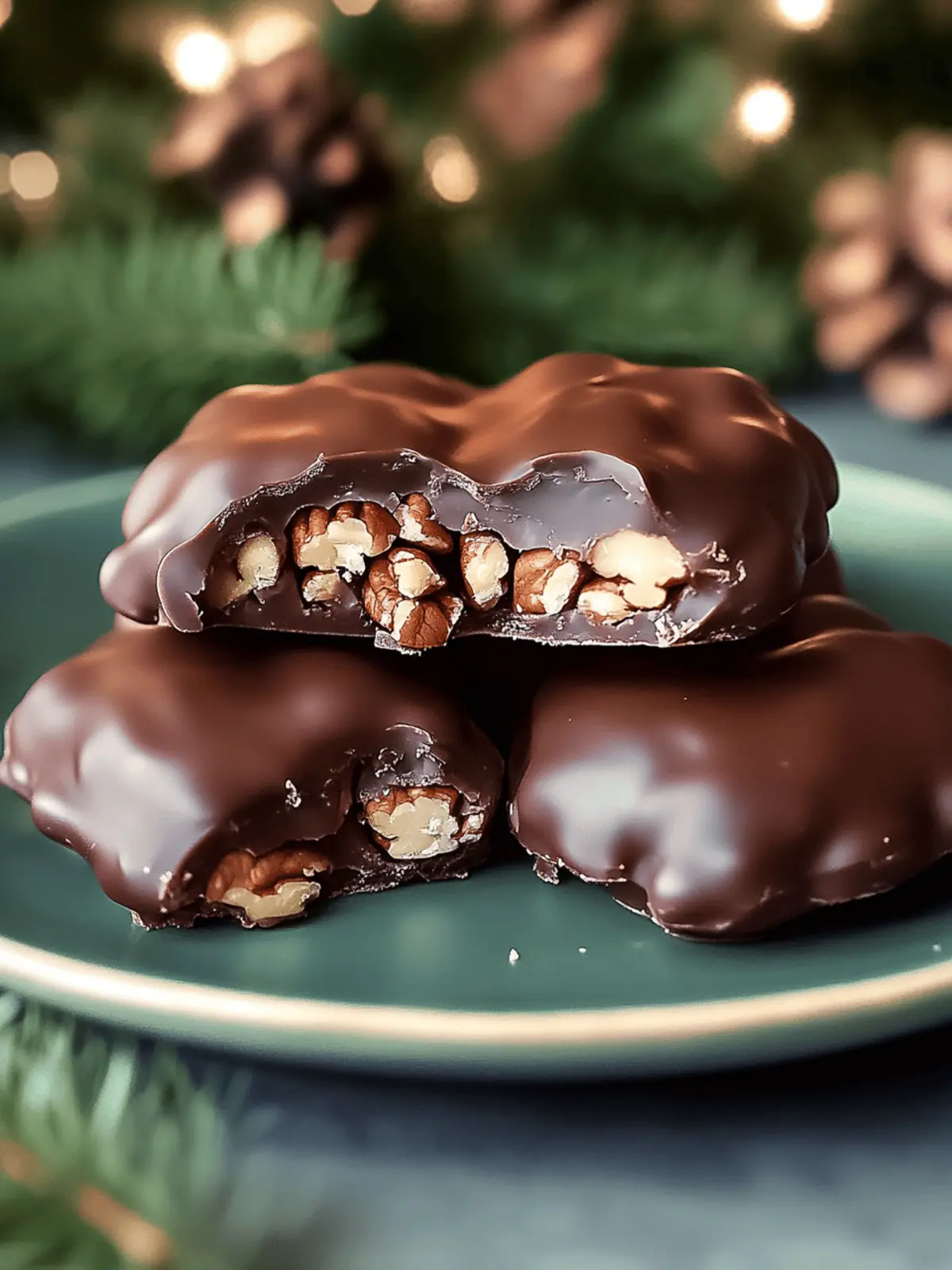 Christmas Pecan Turtles