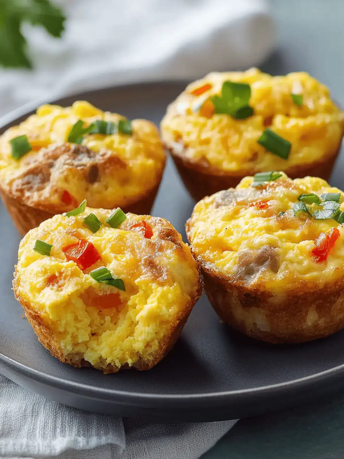 Savory Scrambled Egg Muffins for Easy Meal Prep Delight 4 Savory Scrambled Egg Muffins for Easy Meal Prep Delight
