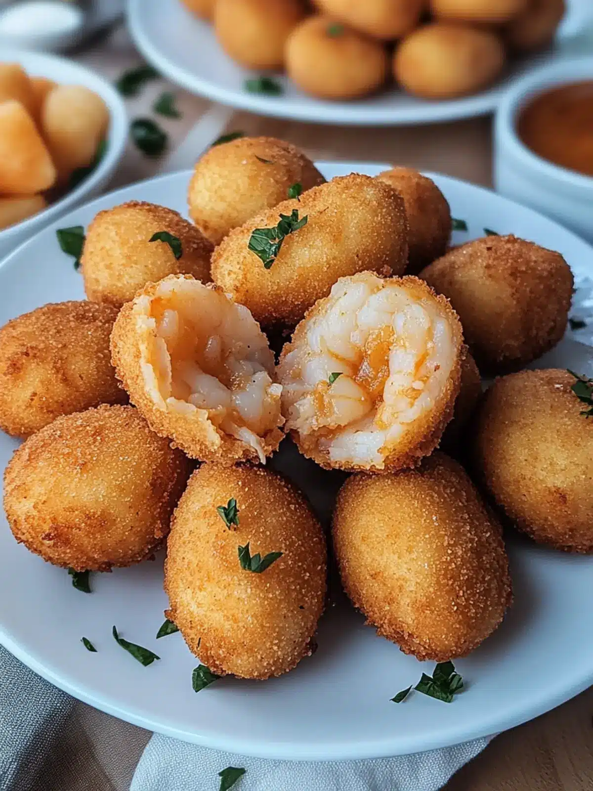 Deliciously Crispy Portuguese Shrimp Croquettes You ll Love 2 Portuguese Shrimp Croquettes