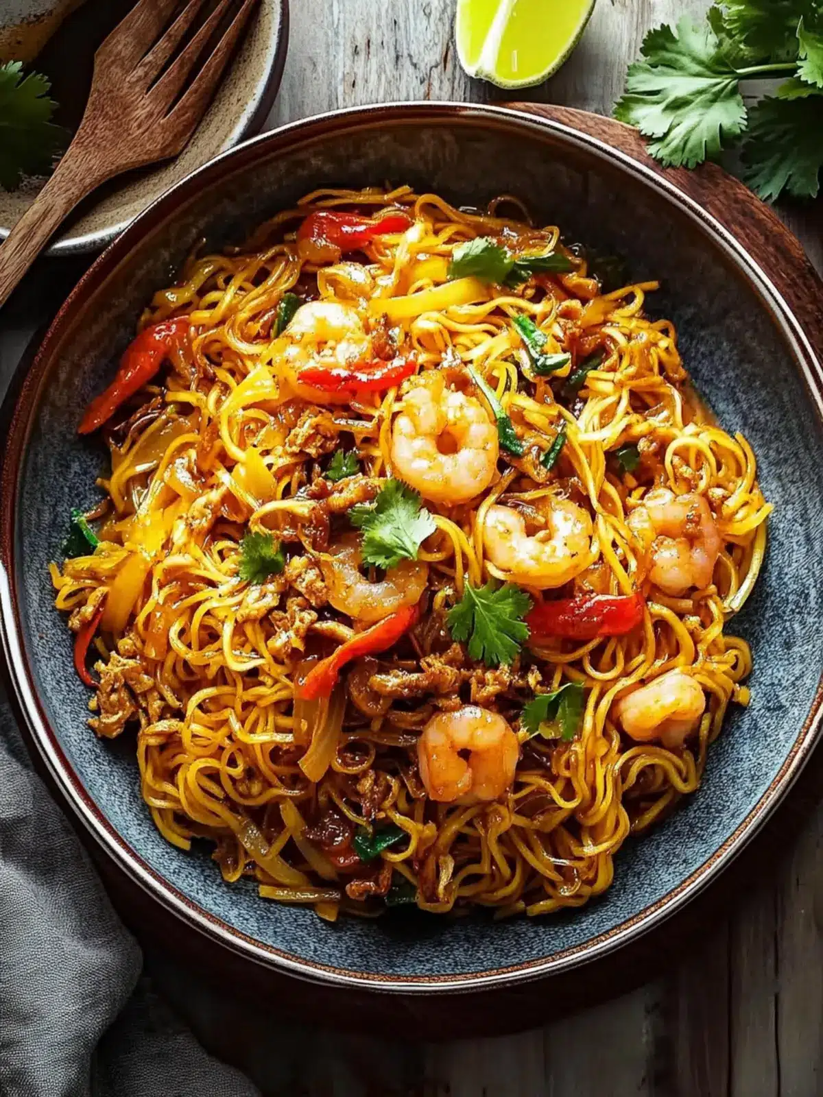 Savor Nonya Hokkien Stir-Fried Noodles for a Cozy Dinner 2 Nonya Hokkien Stir-Fried Noodles