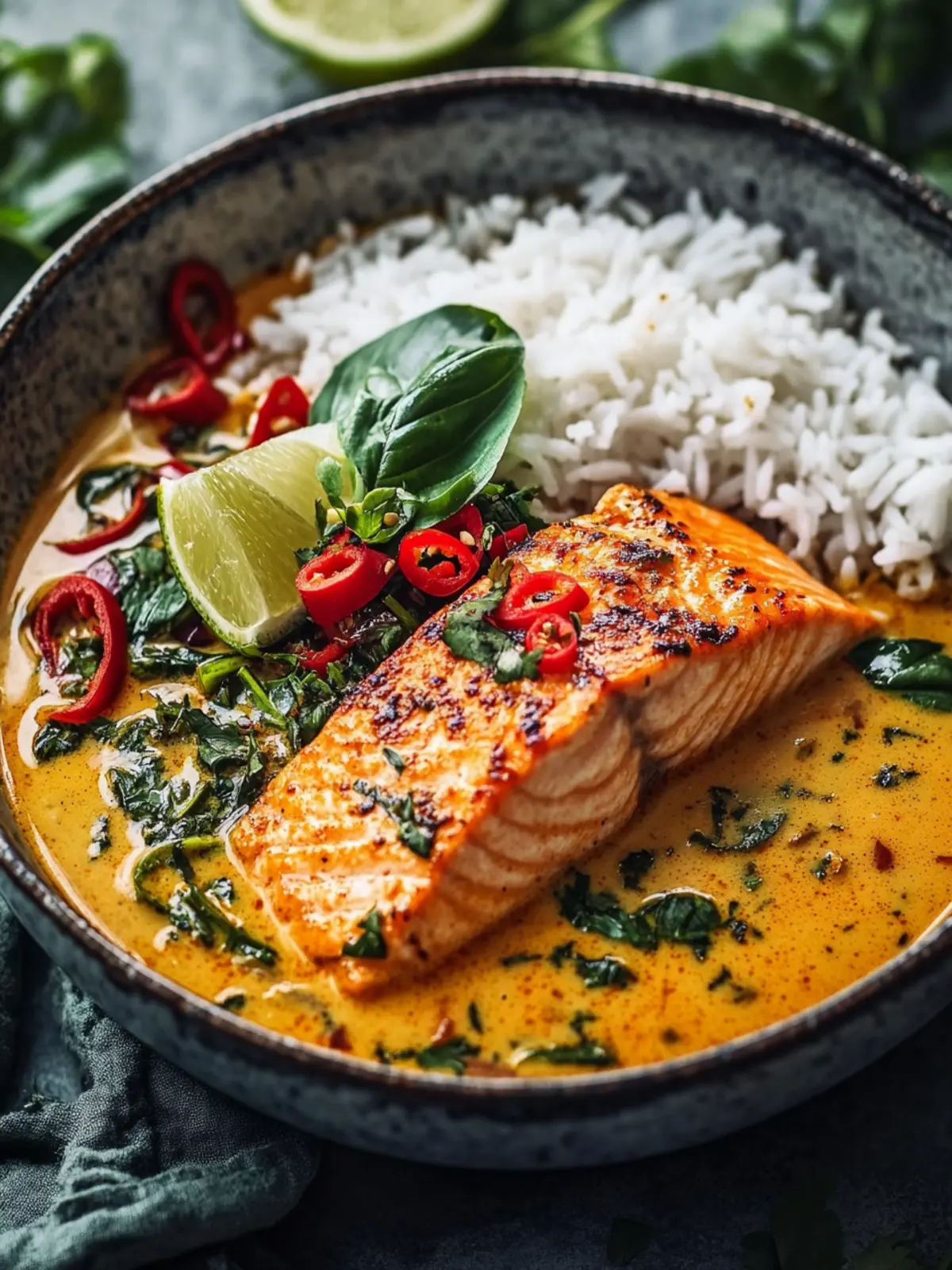 Coconut Miso Salmon Curry for a Cozy Weeknight Dinner 2 Coconut Miso Salmon Curry