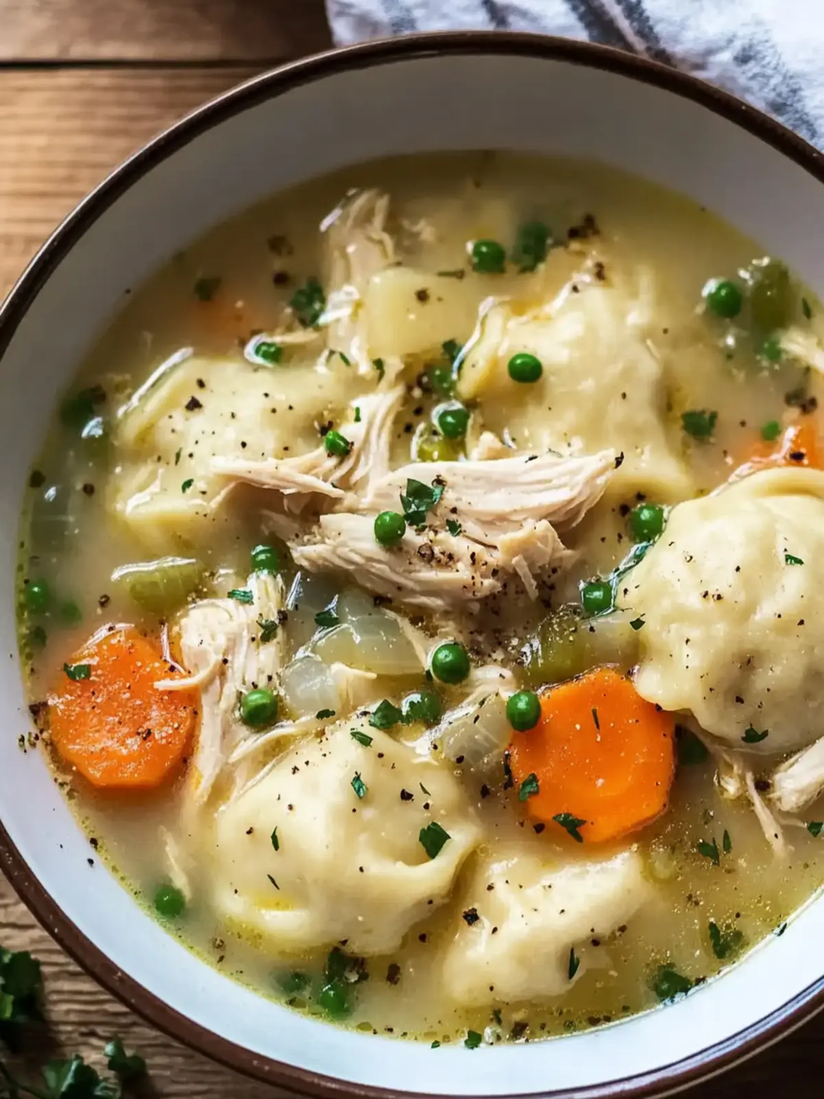 Crockpot Chicken Dumpling Soup: Cozy Comfort in Every Bowl 4 Crockpot Chicken Dumpling Soup