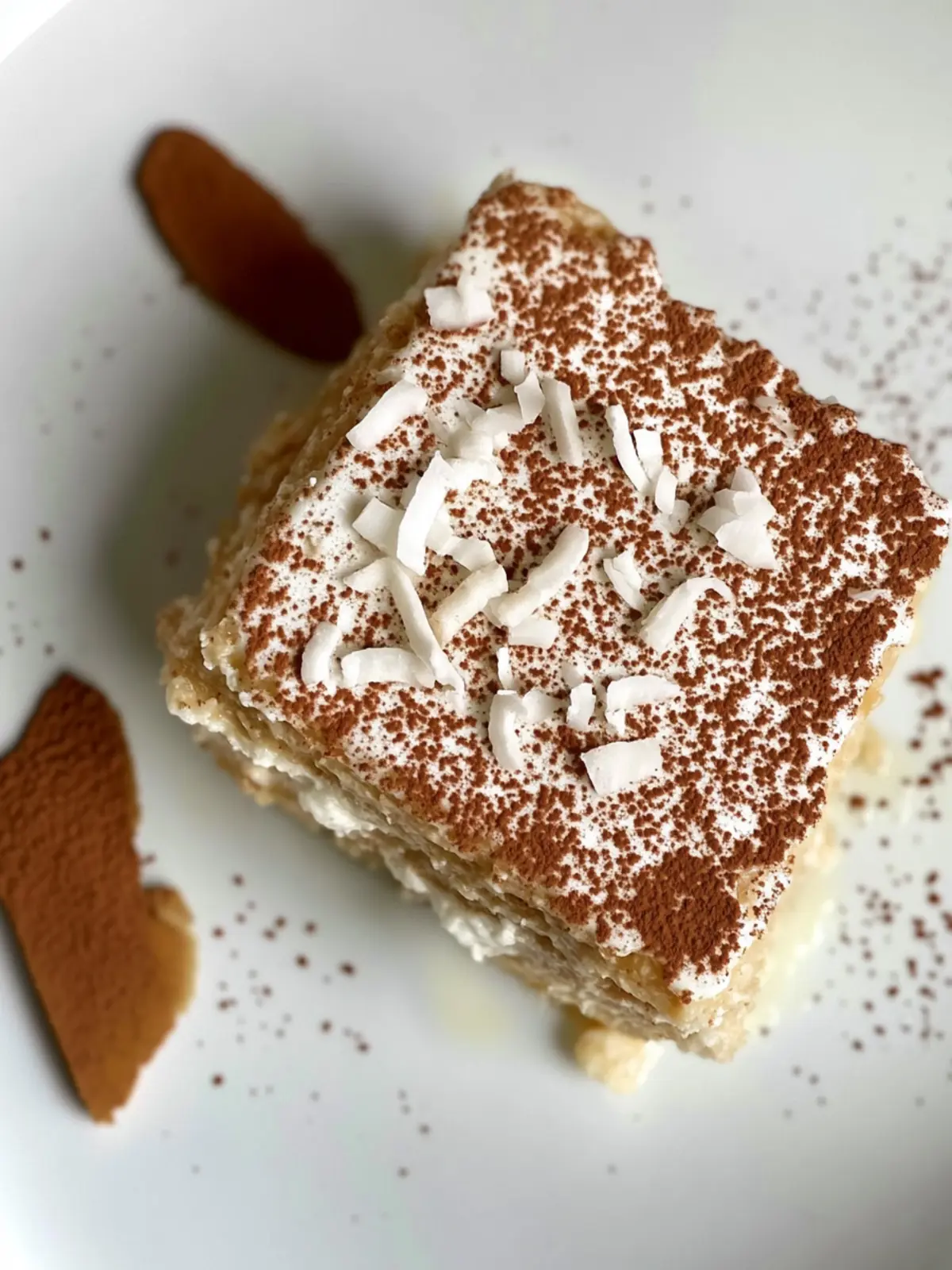 Coconut Rum (Coquito) Tiramisu