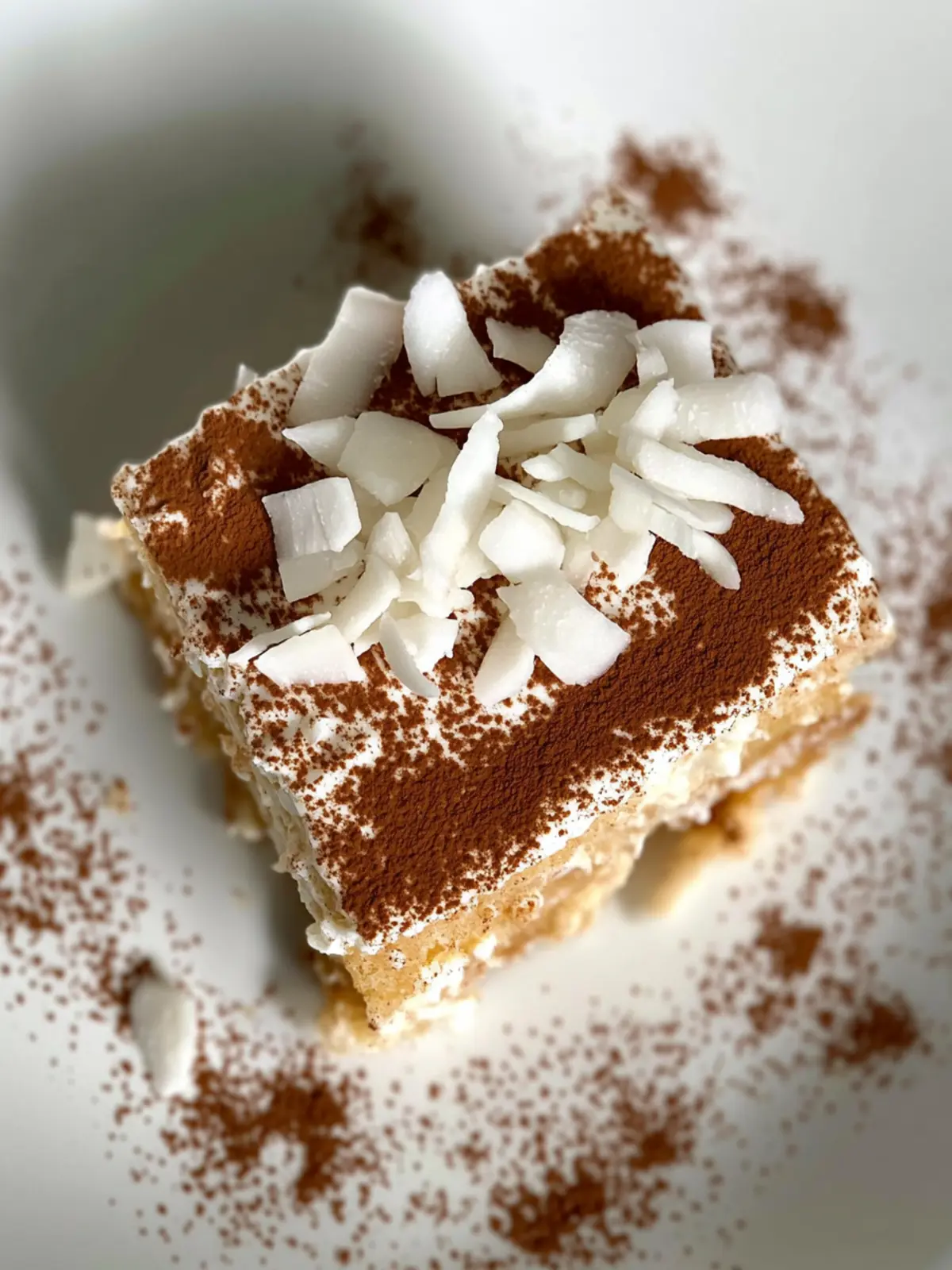 Coconut Rum (Coquito) Tiramisu