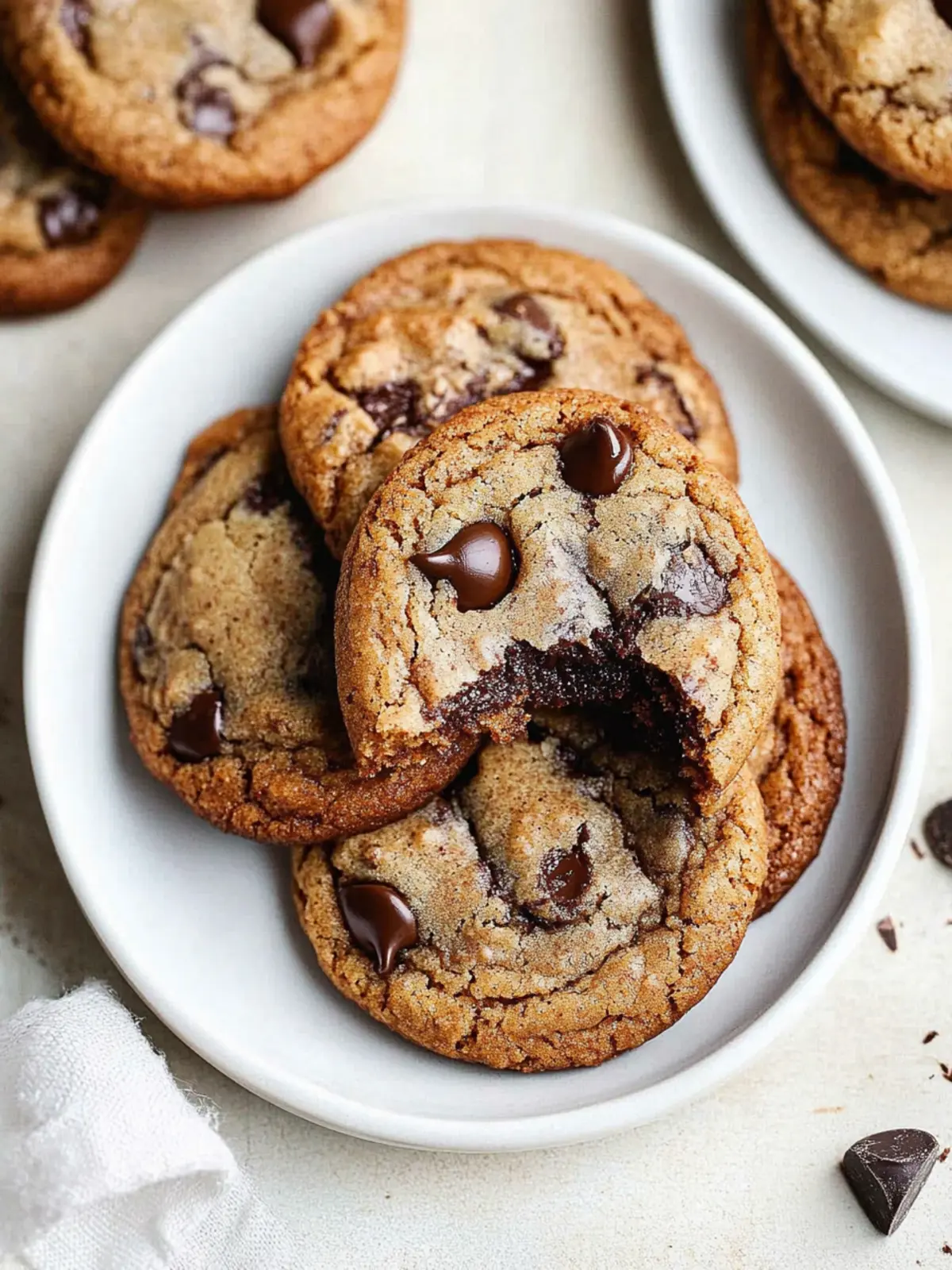 Vietnamese Cinnamon Chocolate Chip Cookies