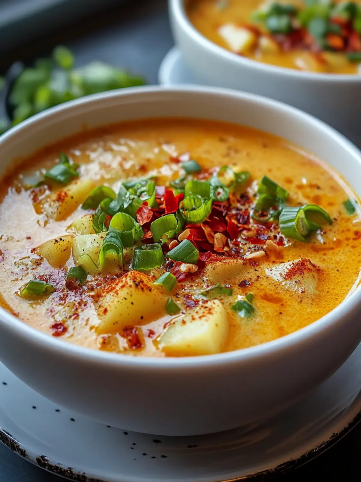 Spicy Cajun Potato Soup