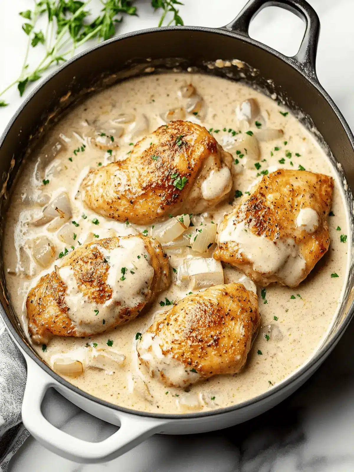 Sour Cream and Onion Chicken
