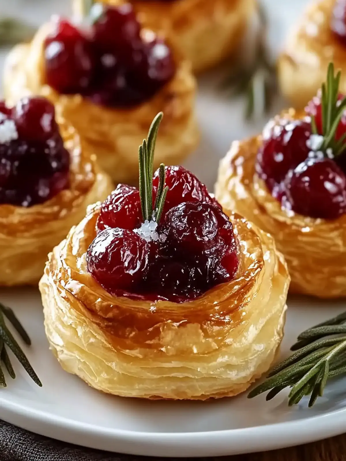 Cranberry Brie Puff Pastry Bites: Your Holiday Showstopper 3 Cranberry Brie Puff Pastry Bites