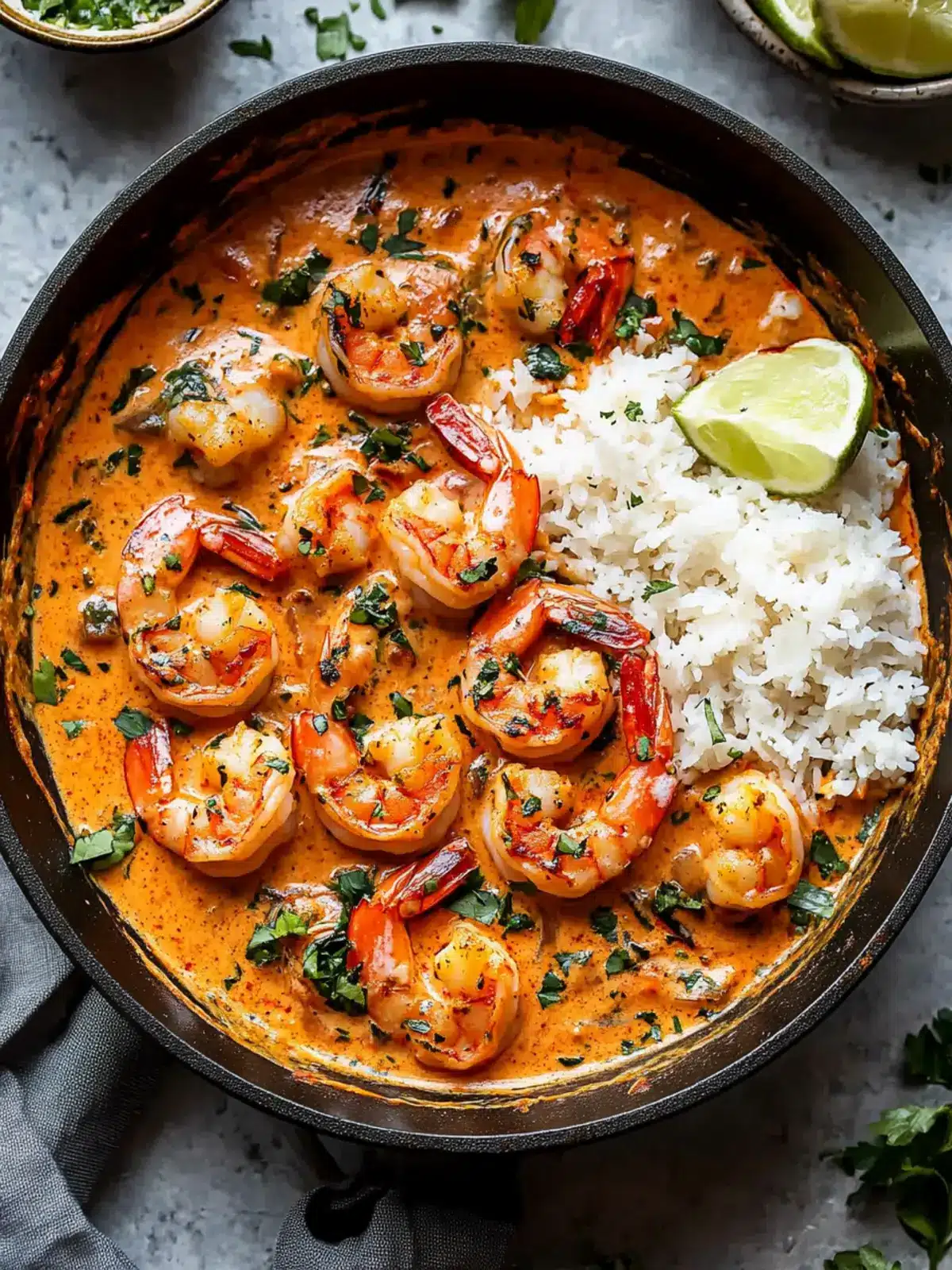 Creamy Garlic-Paprika Shrimp Skillet for Cozy Dinner Fun 3 Creamy Garlic-Paprika Shrimp Skillet