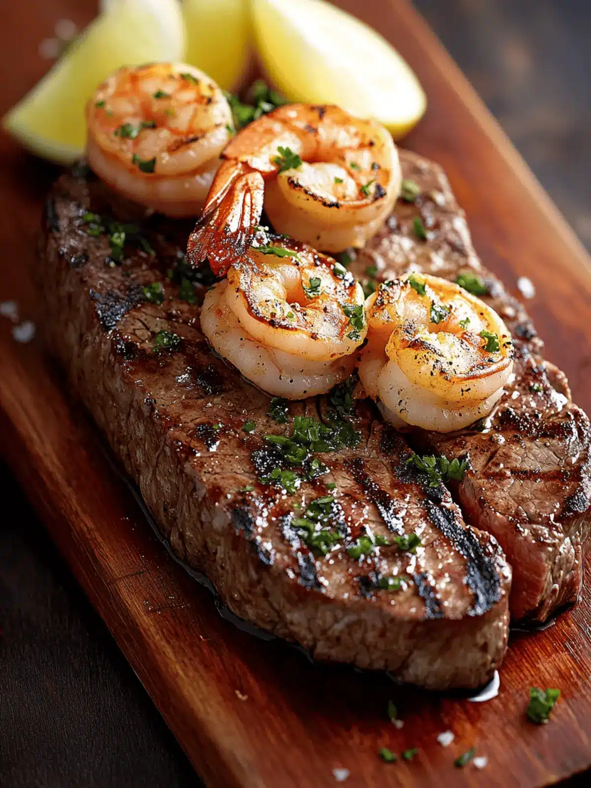 Steak and Shrimp
