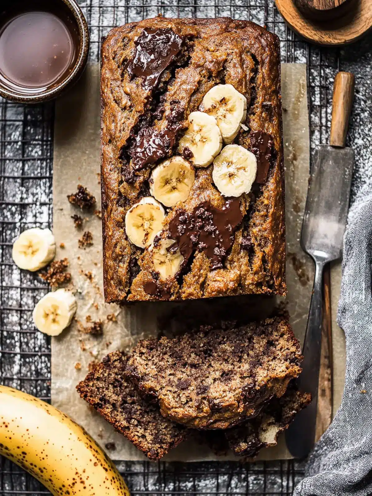 Irresistible Chocolate Chunk Chai Banana Bread Recipe 4 Chocolate Chunk Chai Banana Bread
