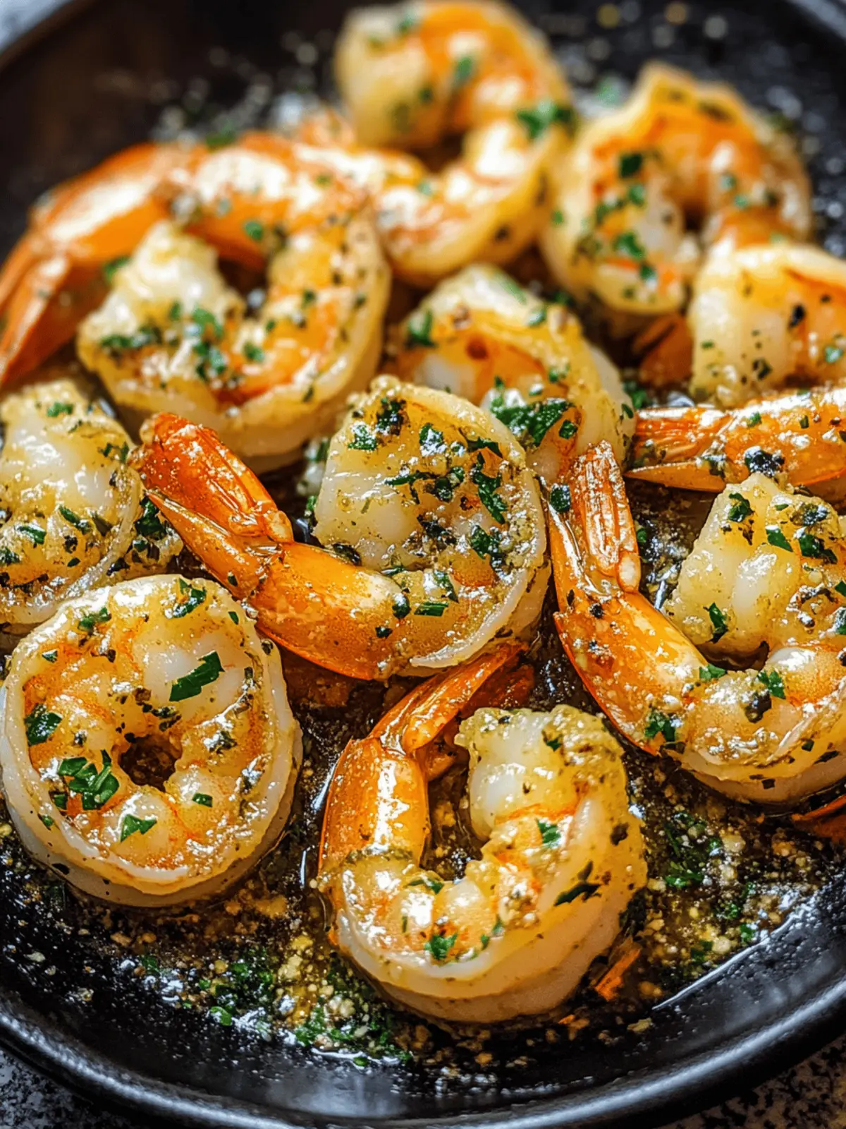 Garlic Butter SautÃ©ed Shrimp