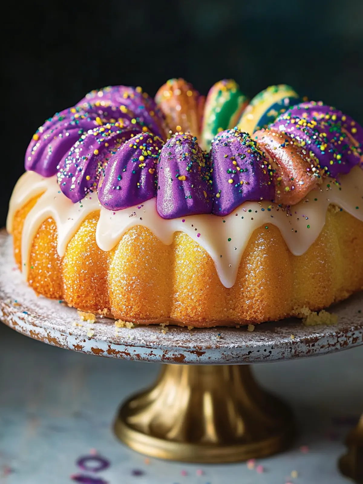 Irresistible Hurricane King Cake with Creamy Frosting Delight 2 Hurricane King Cake