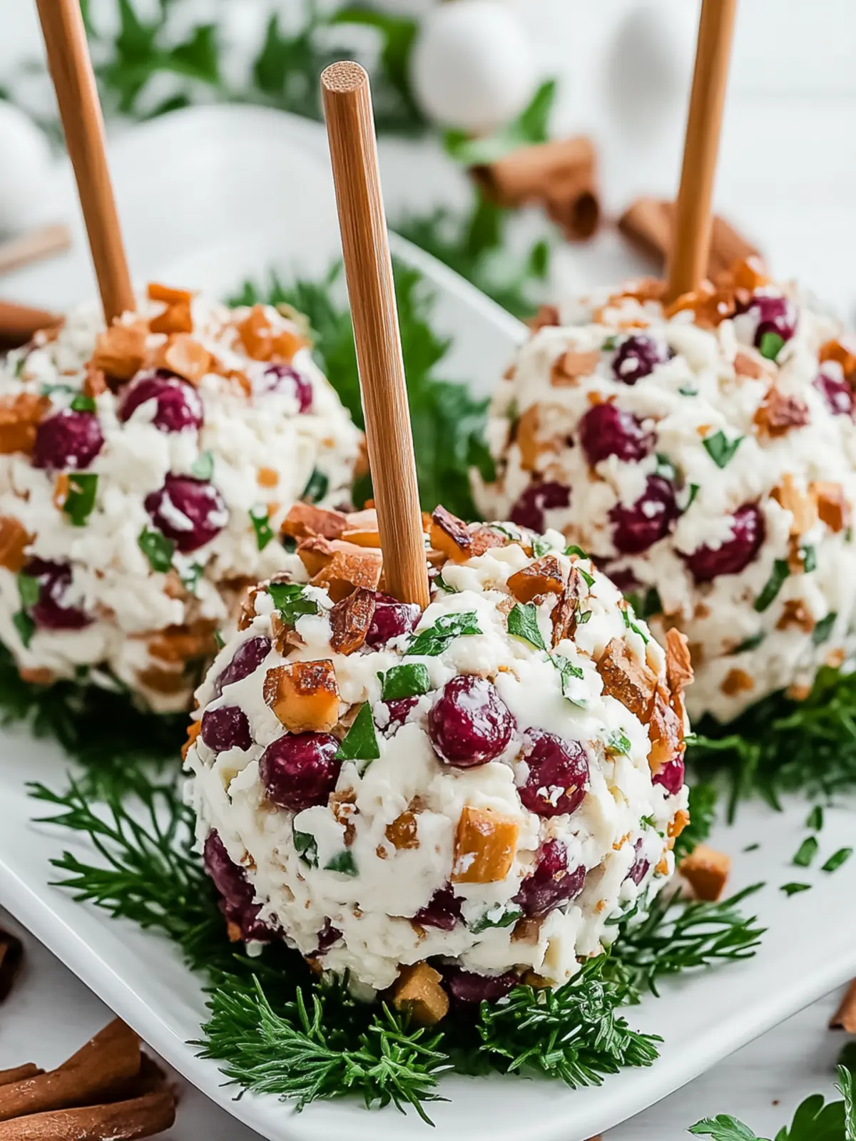 Juicy Christmas Cheese Ball