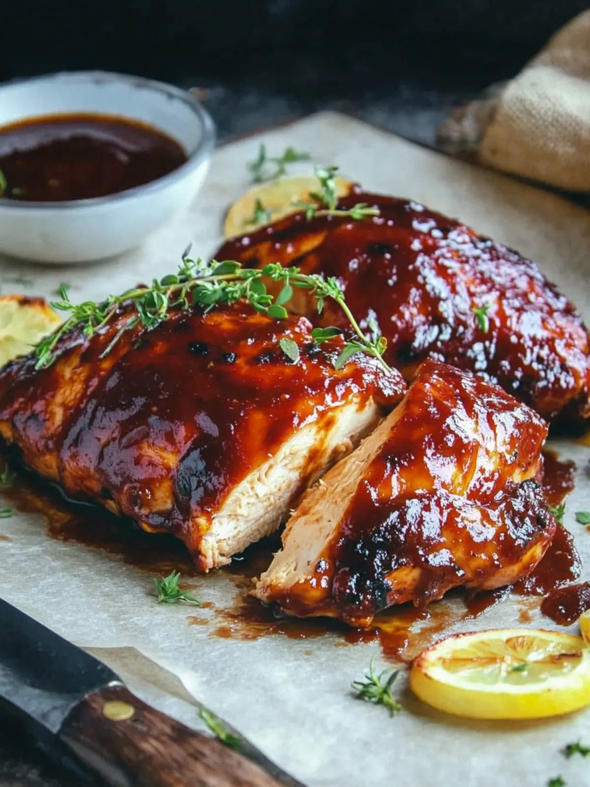 Oven Roasted BBQ Chicken