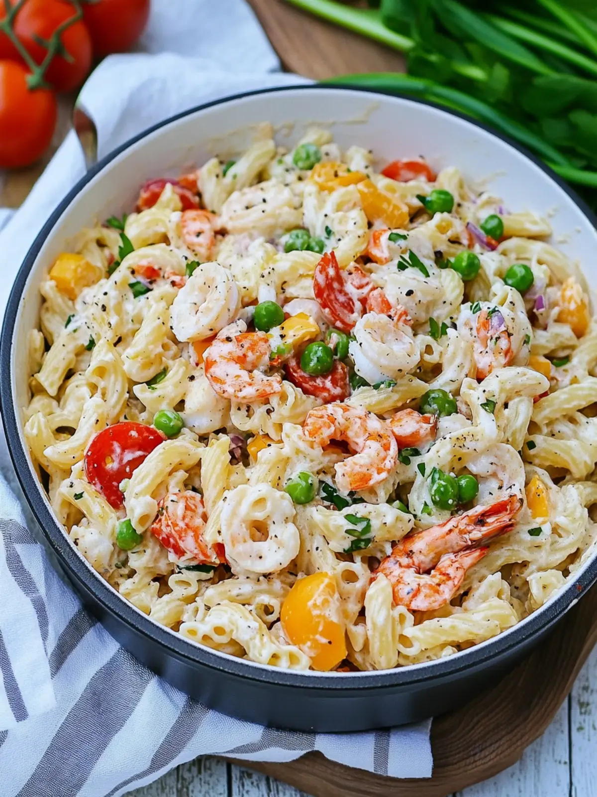 Budget-Friendly Seafood Pasta Salad for Summer Bliss 2 Seafood Pasta Salad