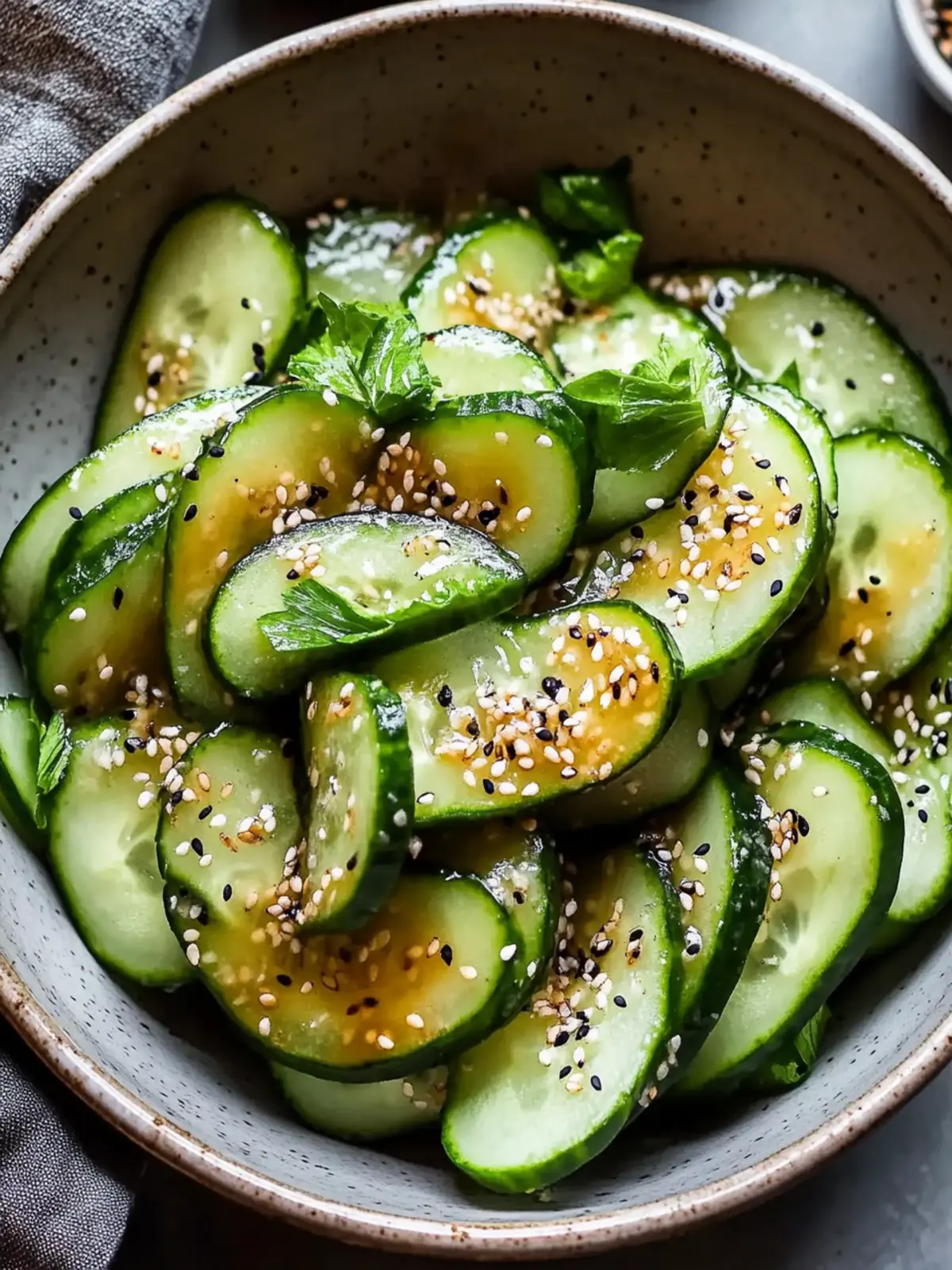 Crunchy Japanese Cucumber Salad You'll Want at Every Meal 3 Japanese Cucumber Salad