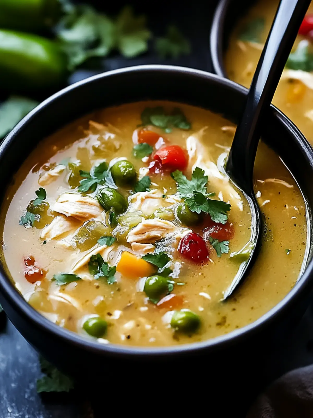 Santa Fe Green Chile Chicken Soup That Warms the Soul 4 Santa Fe Green Chile Chicken Soup