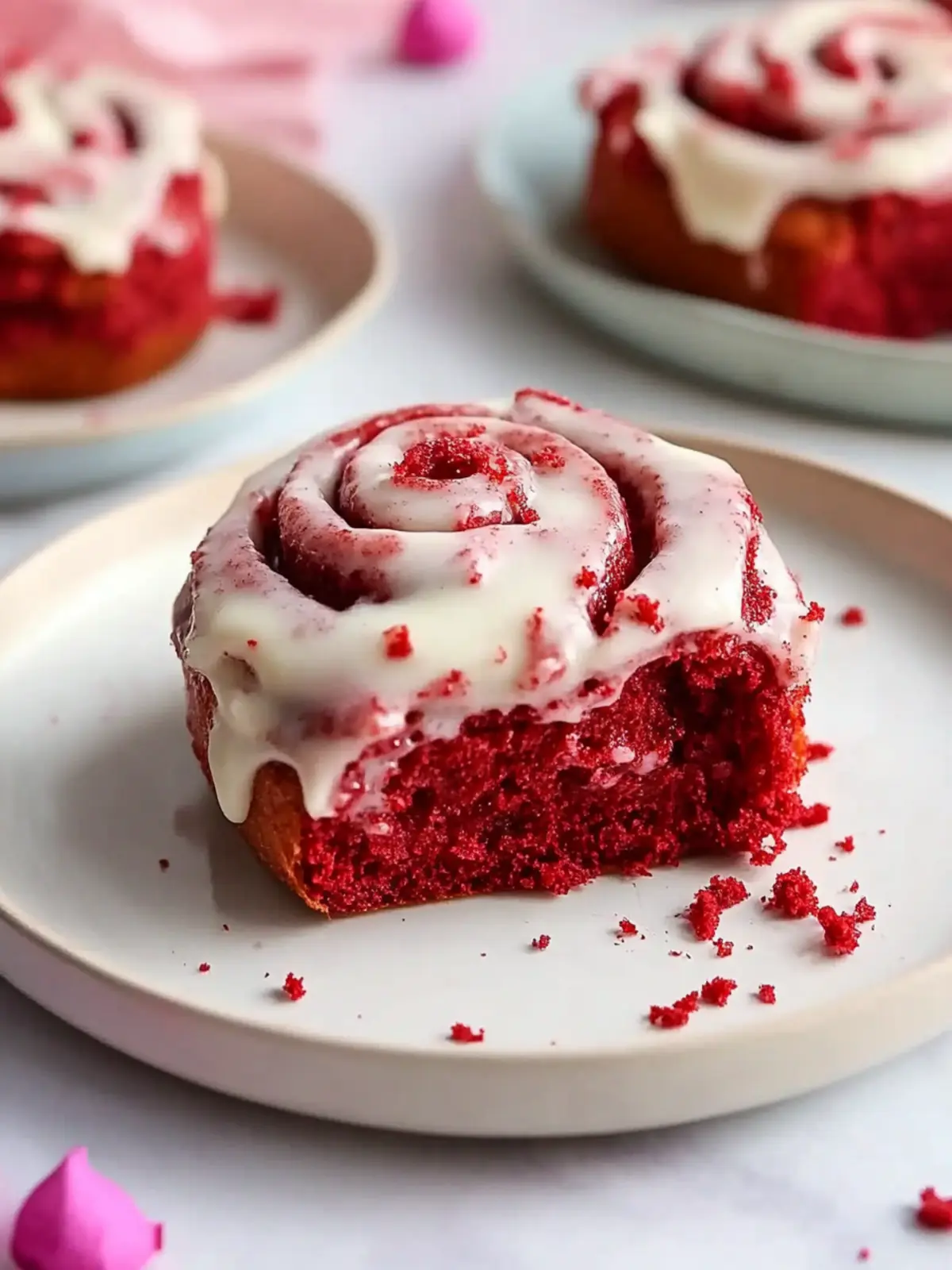 Decadent Red Velvet Cinnamon Rolls to Sweeten Your Day 4 Red Velvet Cinnamon Rolls
