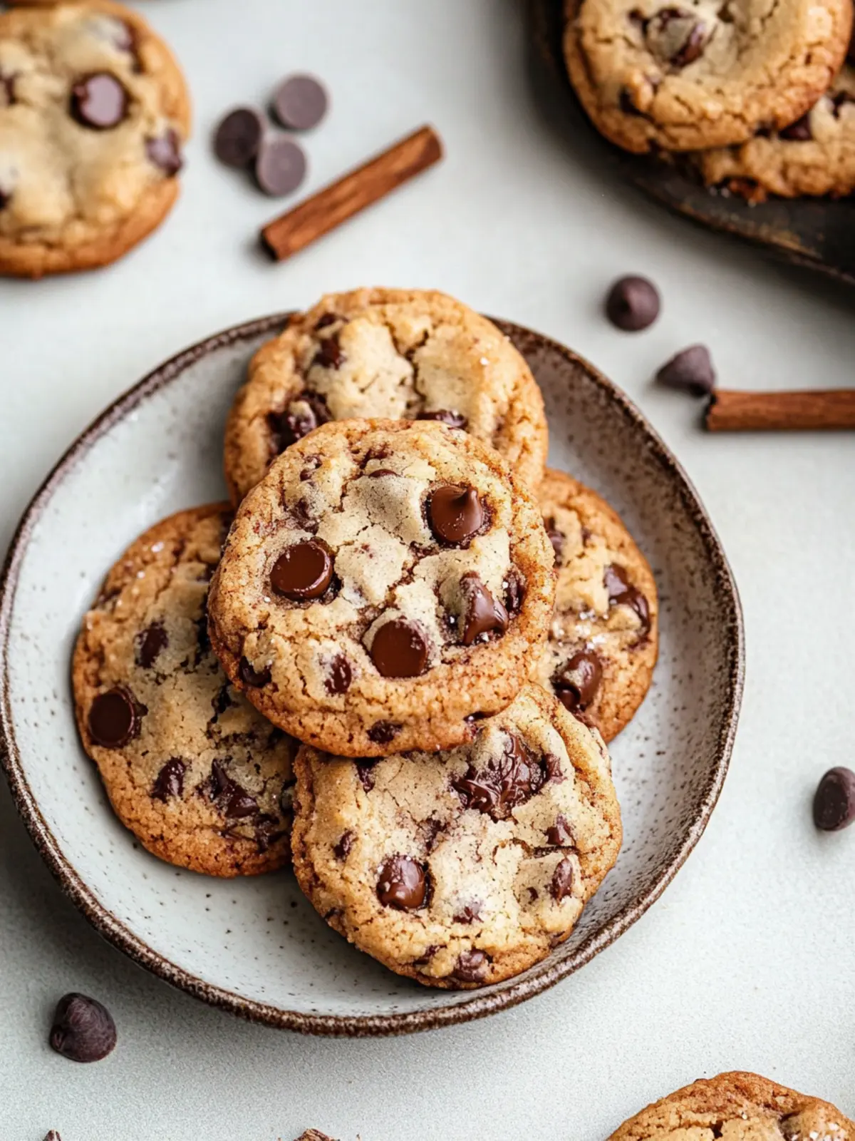 Vietnamese Cinnamon Chocolate Chip Cookies