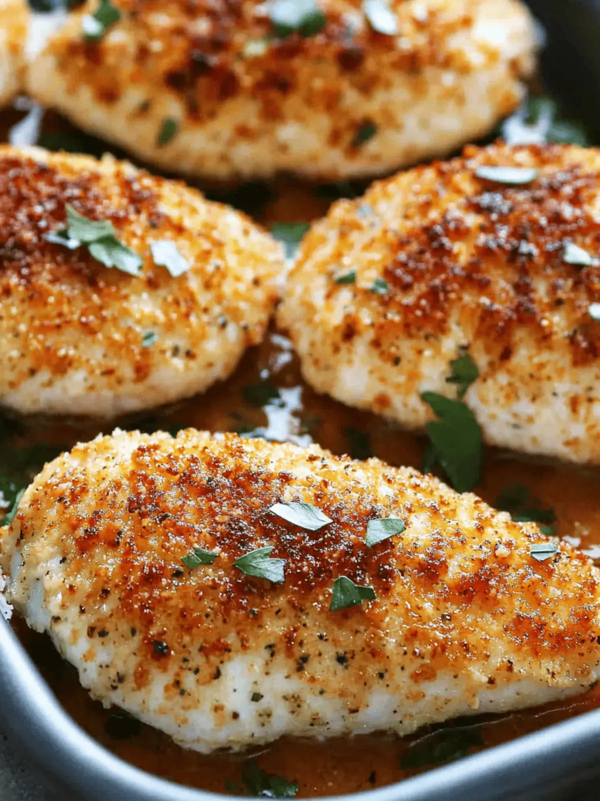 Parmesan Crusted Chicken