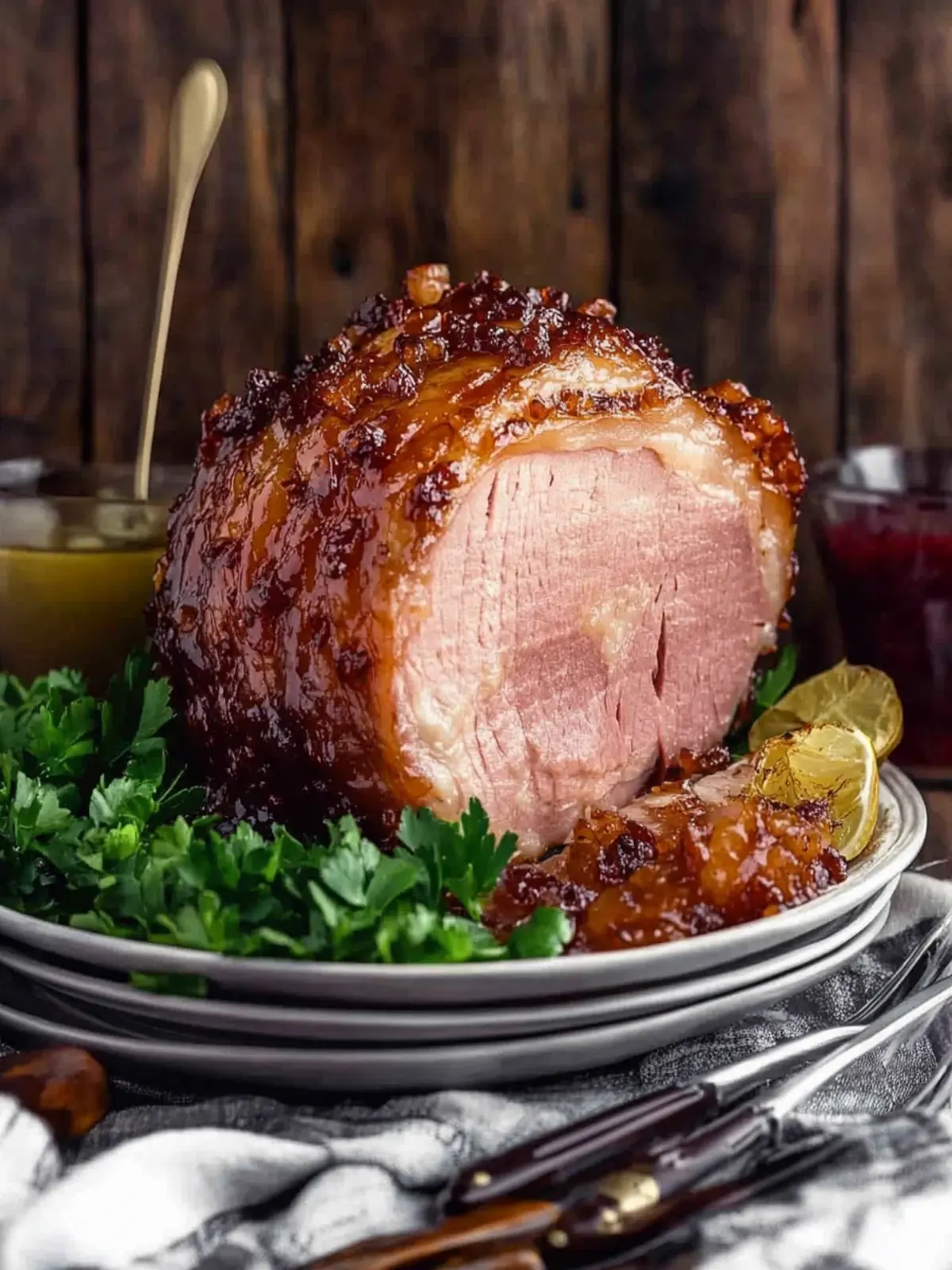 Irresistible Cranberry Glazed Christmas Ham for Festive Feasts 2 Cranberry Glazed Christmas Ham