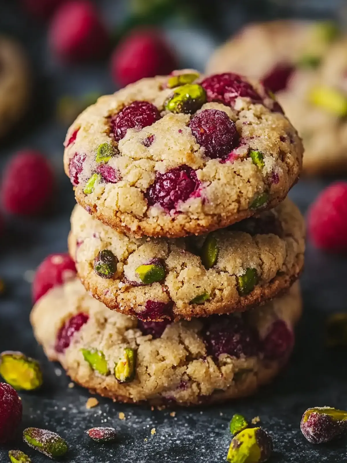 Raspberry Pistachio Heaven Cookies: Indulge in Pure Delight 2 Raspberry Pistachio Heaven Cookies