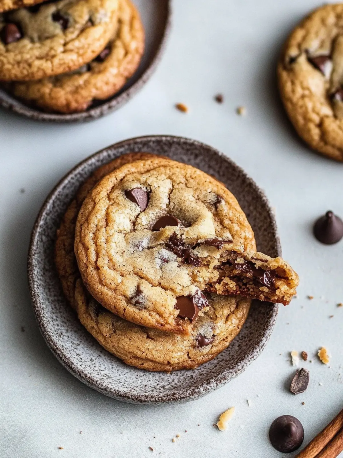 Vietnamese Cinnamon Chocolate Chip Cookies