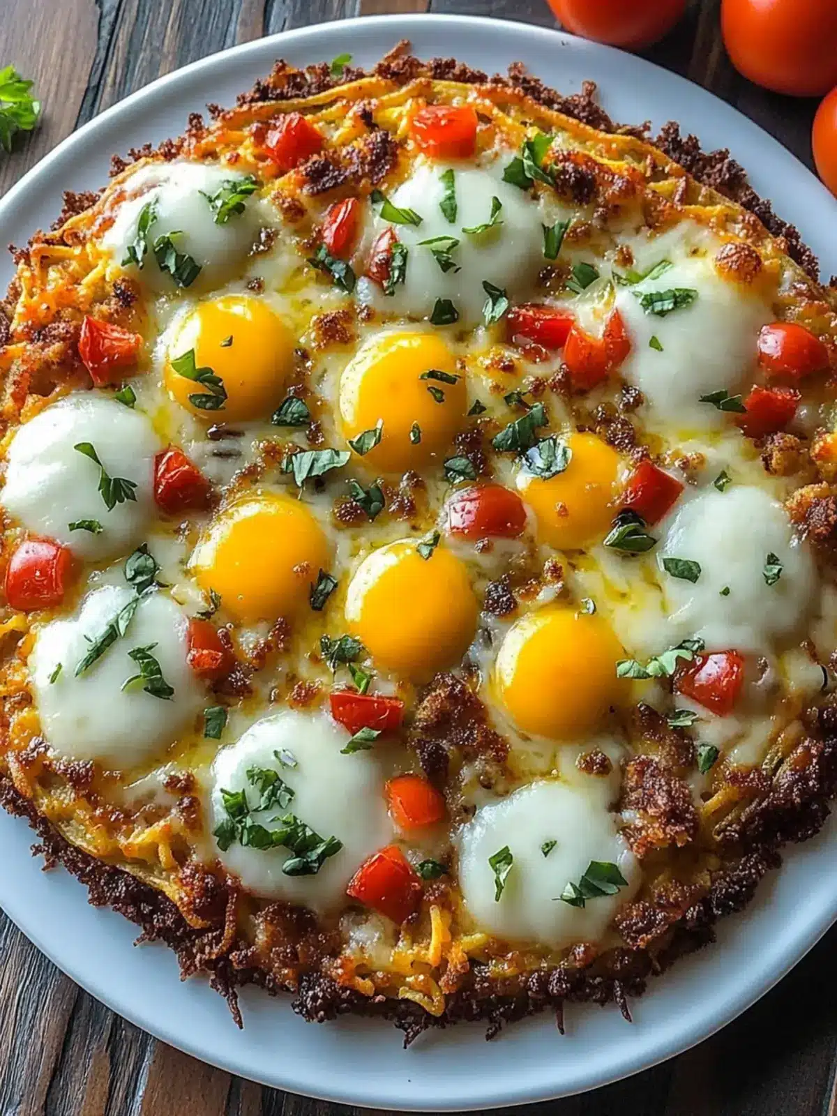 Irresistible Breakfast Pizza Hash Brown Crust You ll Love! 3 Breakfast Pizza Hash Brown Crust