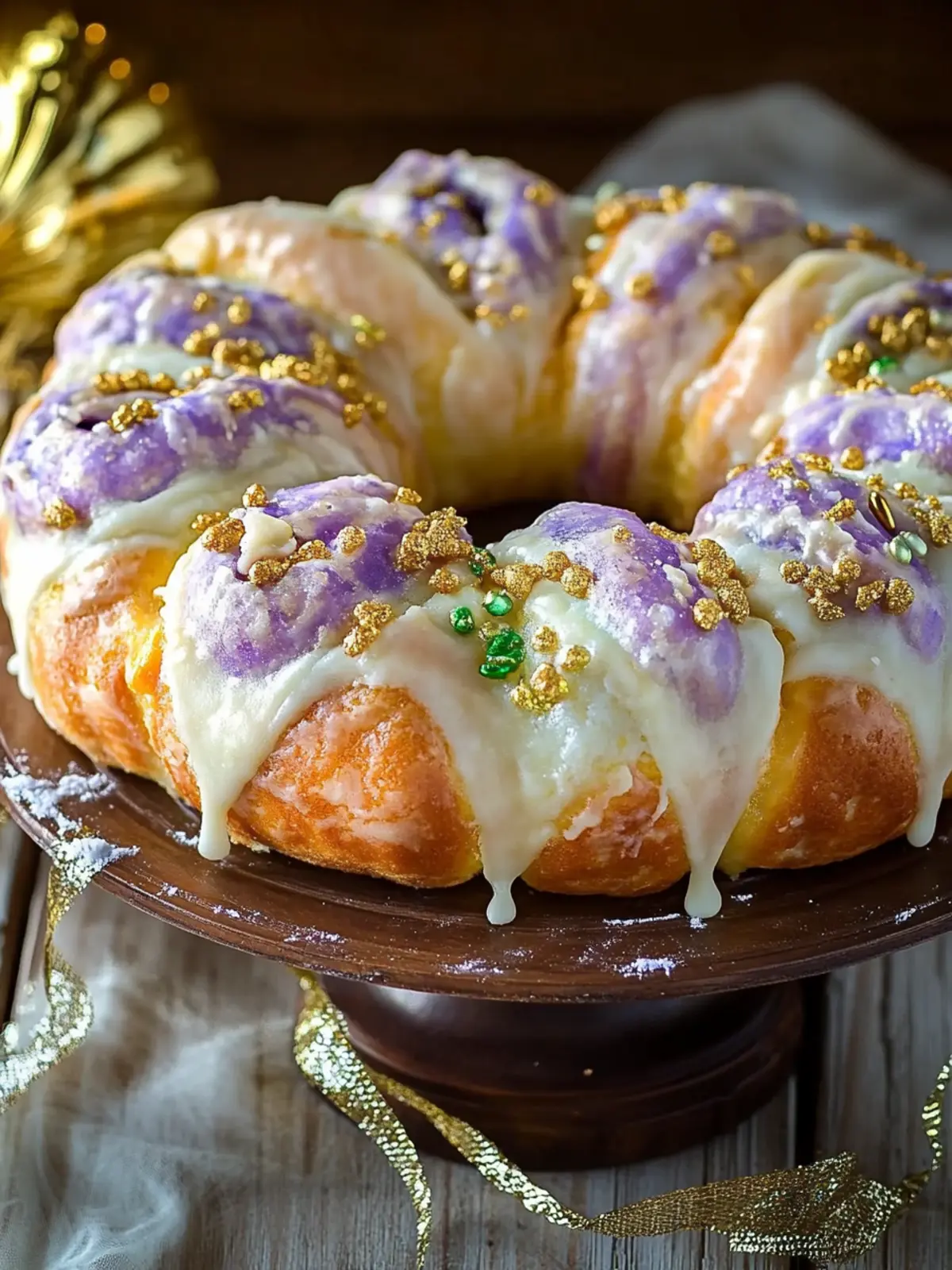 New Orleans King Cake