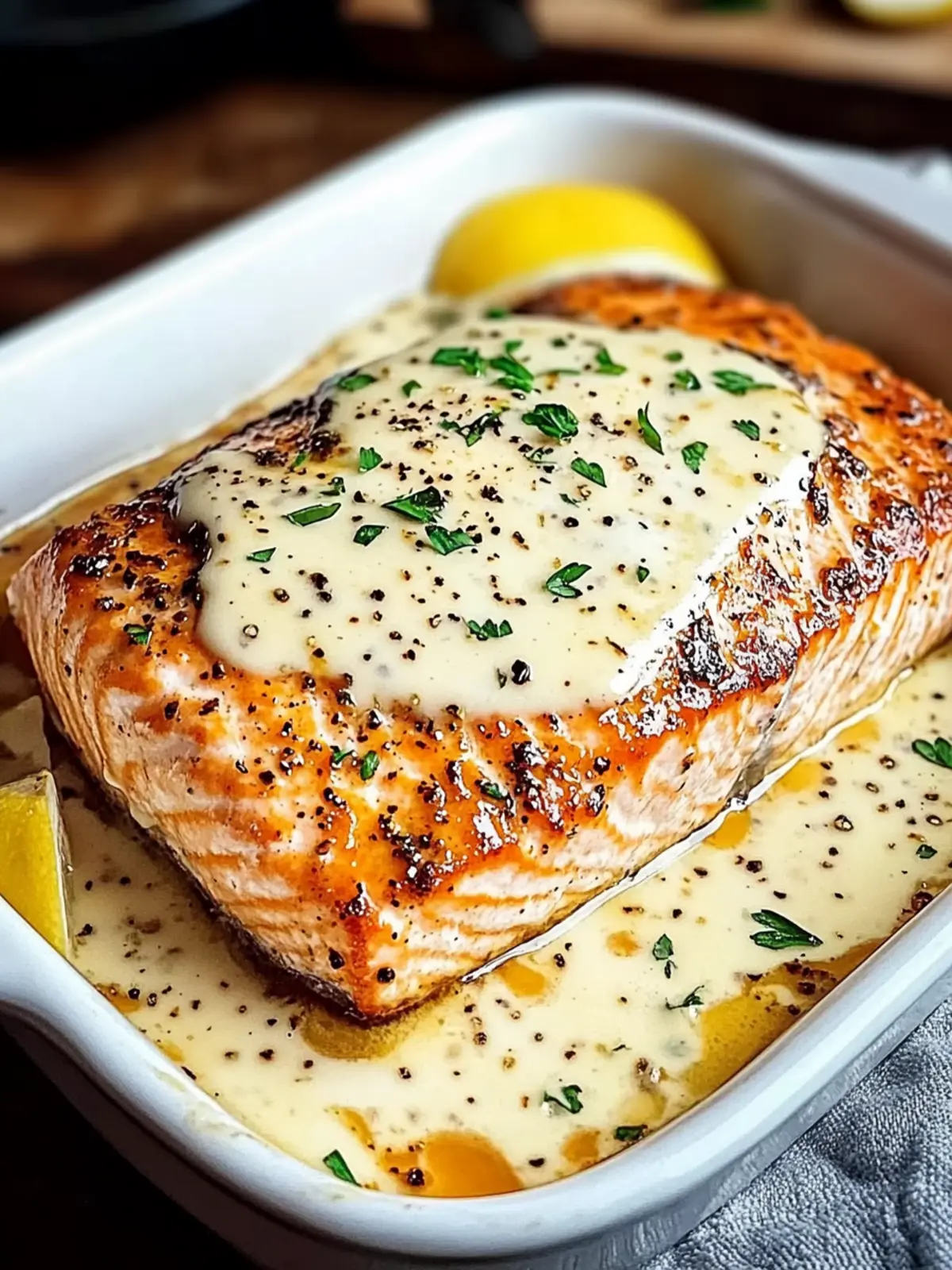 Baked Boursin Salmon: Quick, Creamy Delight for Any Dinner! 4 Baked Boursin Salmon