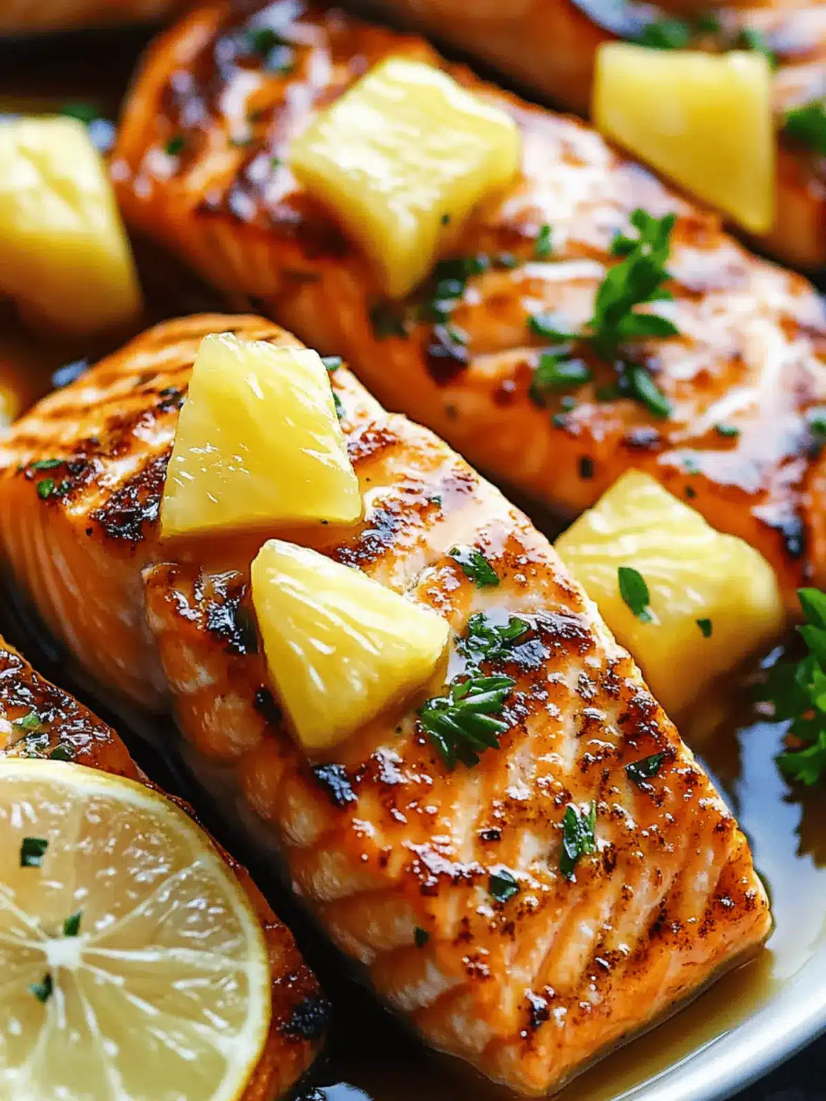 Honey Pineapple Salmon for a Quick Tropical Dinner Delight 3 Honey Pineapple Salmon