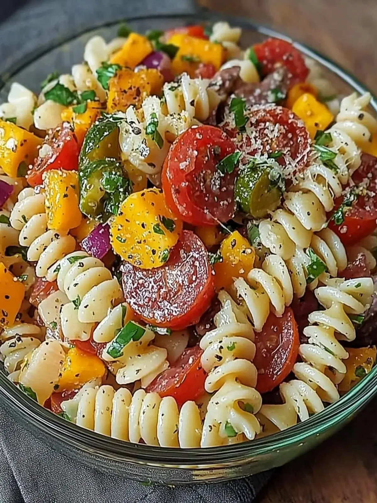 Easy High Protein Italian Pasta Salad for Busy Weekdays 3 Easy High Protein Italian Pasta Salad