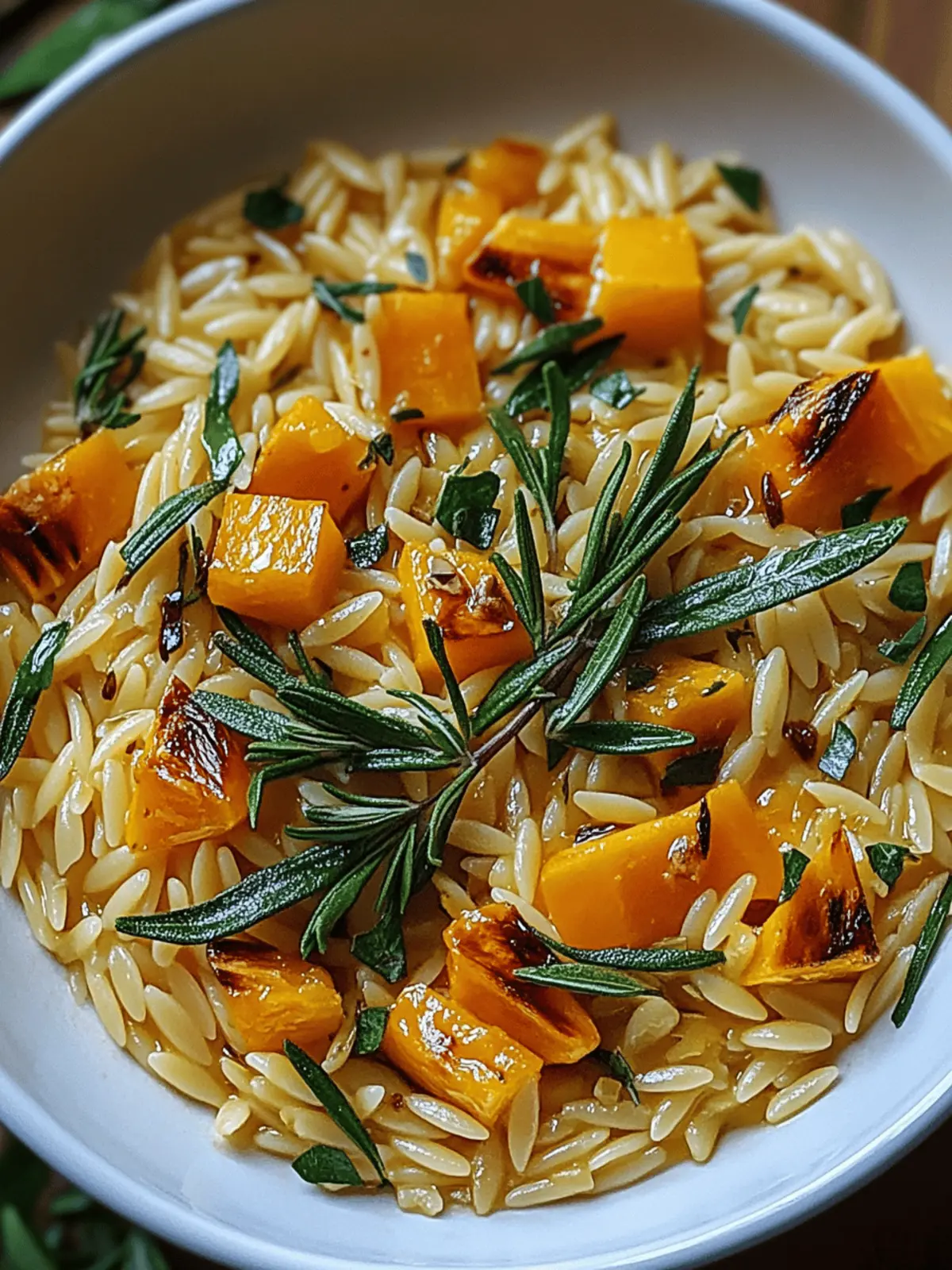 Creamy Orzo Roasted Butternut Squash for Cozy Nights 4 Orzo Roasted Butternut Squash