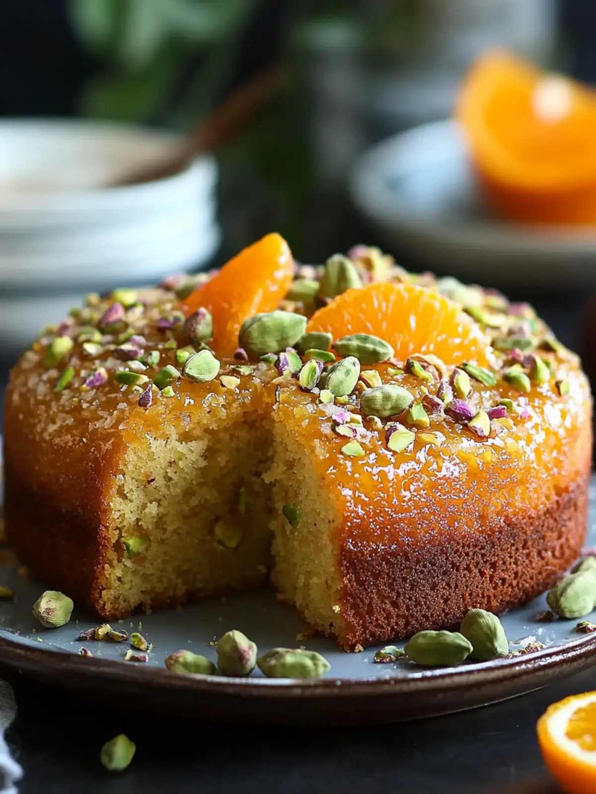 Cardamom Orange Pistachio Tea Cake A Delightful Twist on Tradition 4 Cardamom Orange Pistachio Tea Cake