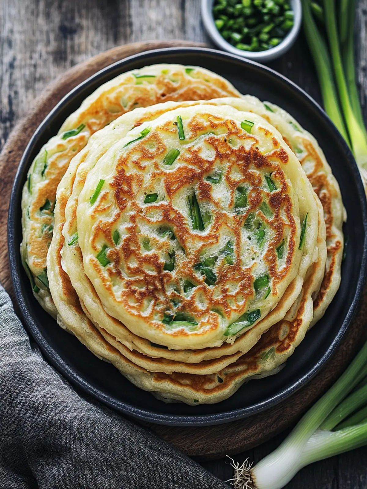 Spring Onion Pancakes