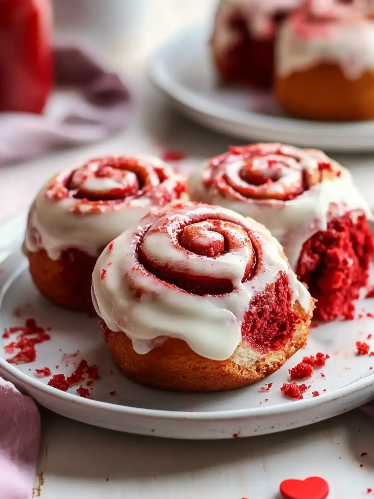 Decadent Red Velvet Cinnamon Rolls to Sweeten Your Day 2 Red Velvet Cinnamon Rolls