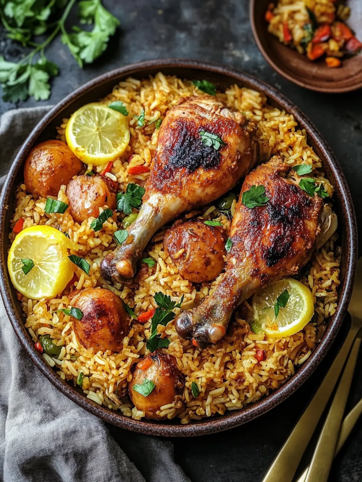 Savor Arabic Chicken and Rice Kabsa for Cozy Family Nights 2 Arabic Chicken and Rice Kabsa