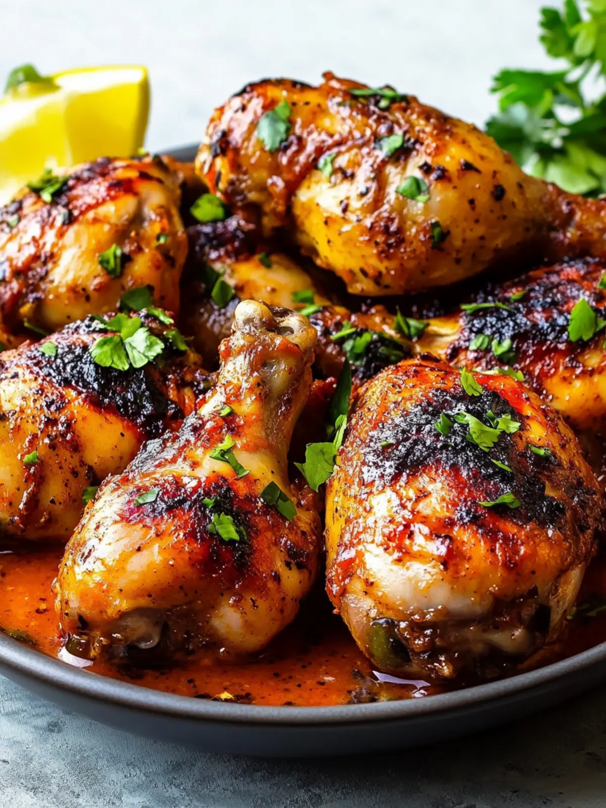 Peri Peri Chicken with Sauce