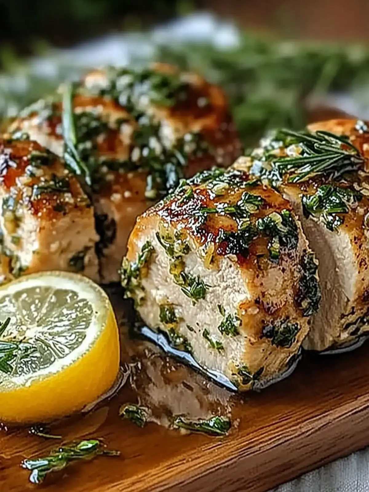 Savory Garlic Butter Turkey Tenderloin
