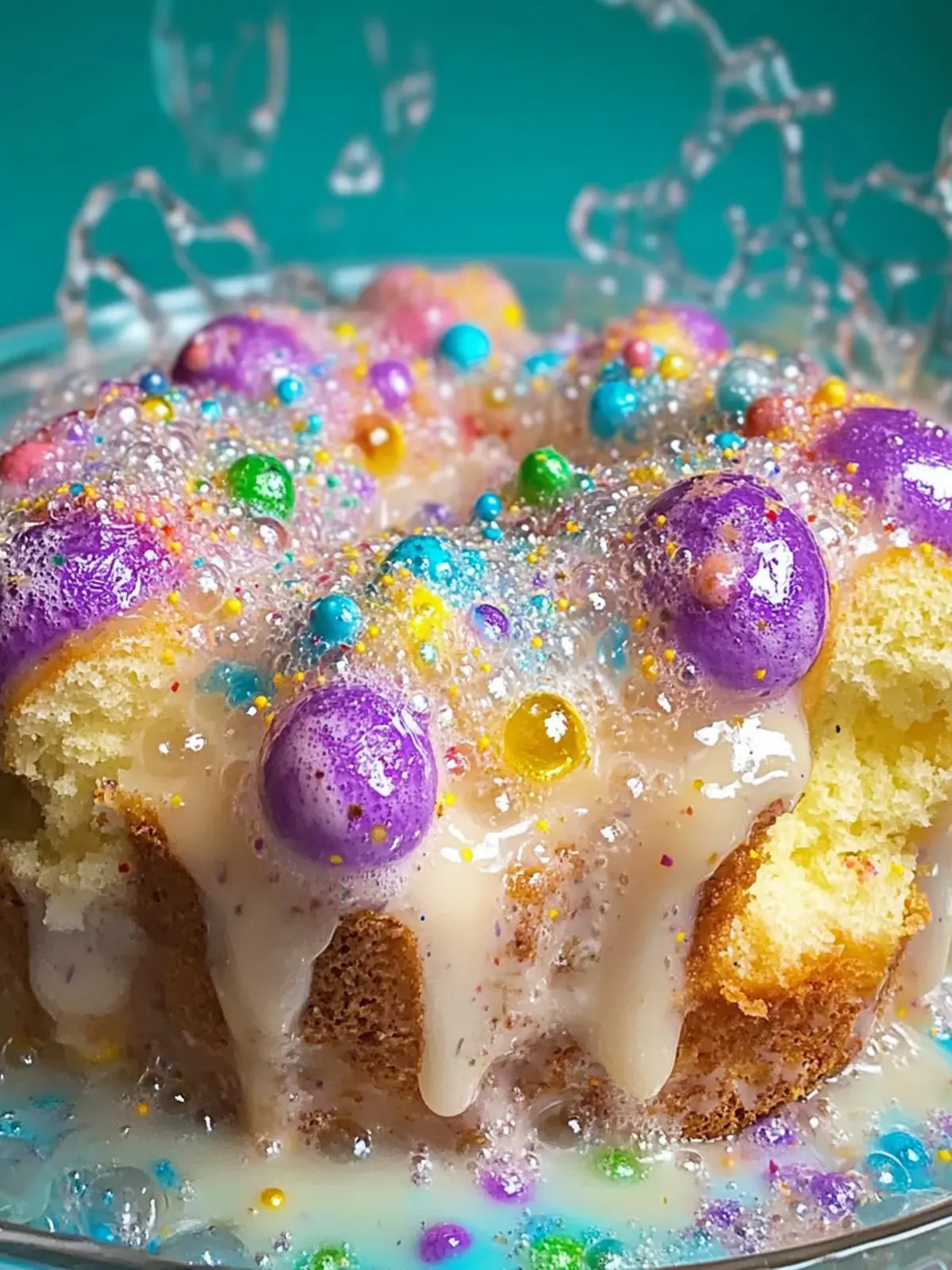 King Cake Bubble Up