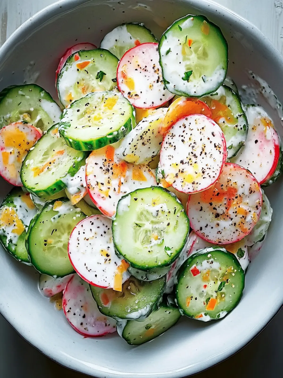 Bagel Cucumber Salad