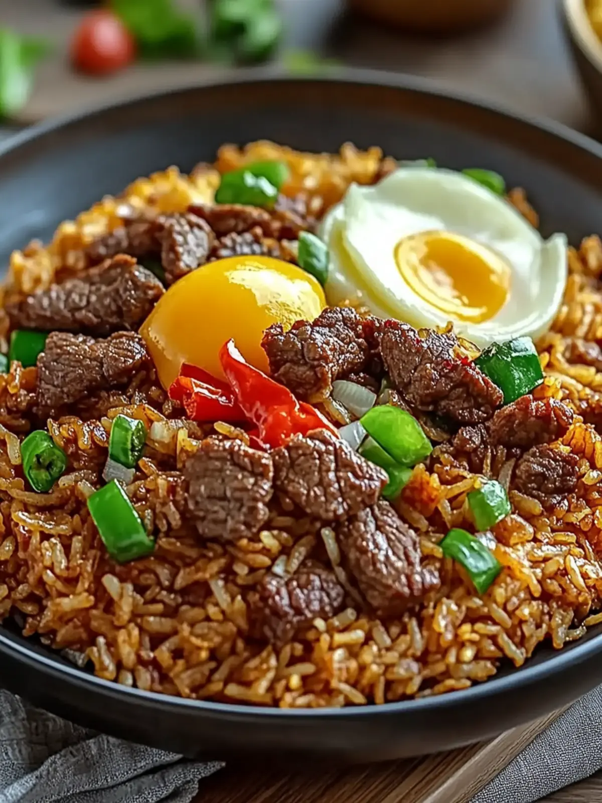 Beef Nasi Goreng: Quick & Delicious Indonesian Twist at Home 4 Beef Nasi Goreng