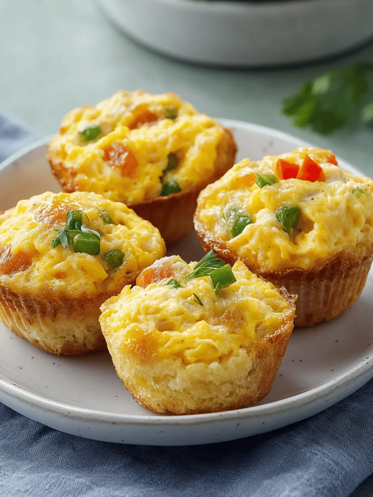 Savory Scrambled Egg Muffins for Easy Meal Prep Delight 2 Savory Scrambled Egg Muffins for Easy Meal Prep Delight