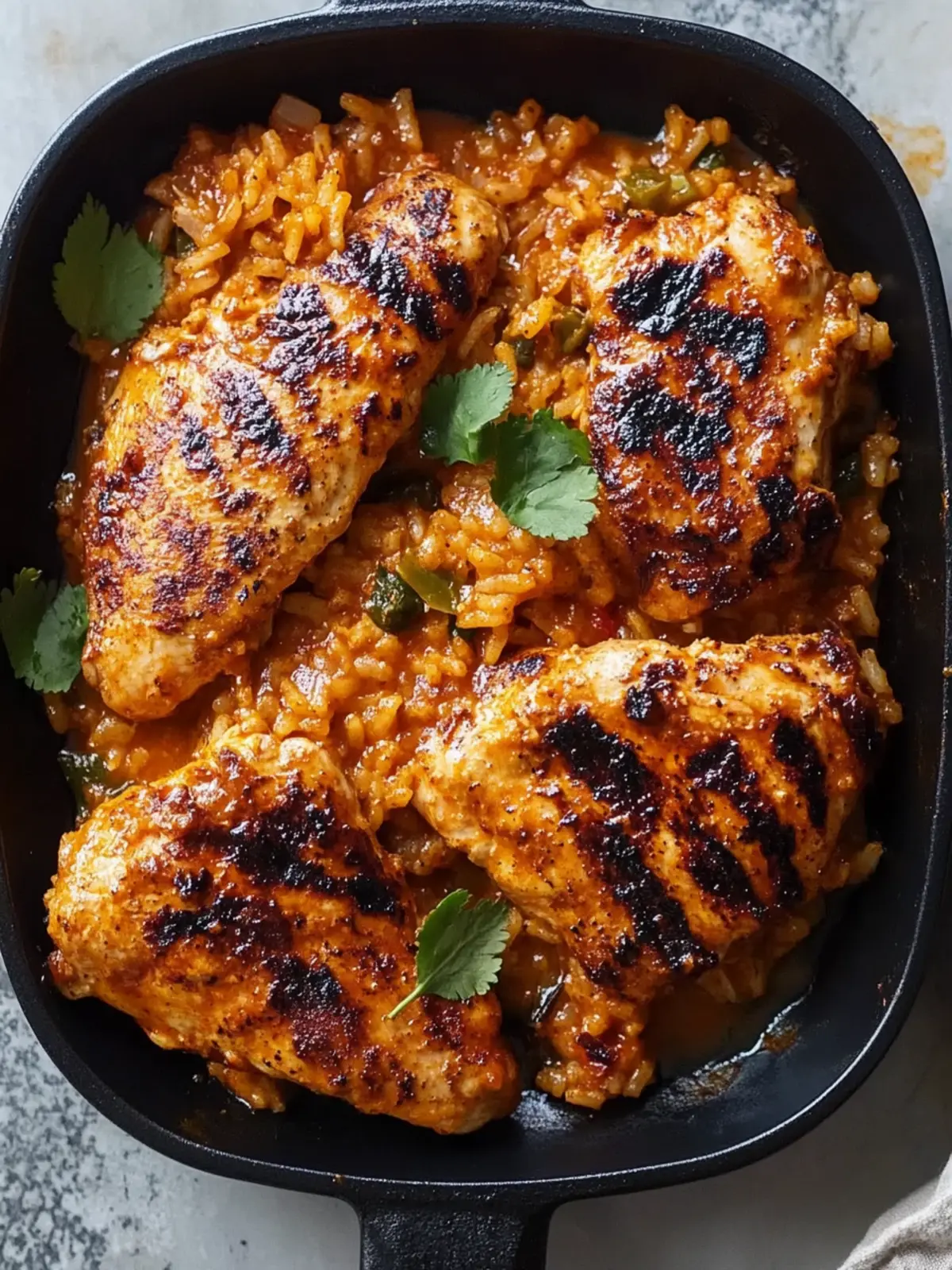 Creamy Peri-Peri Chicken with Flavorful Rice