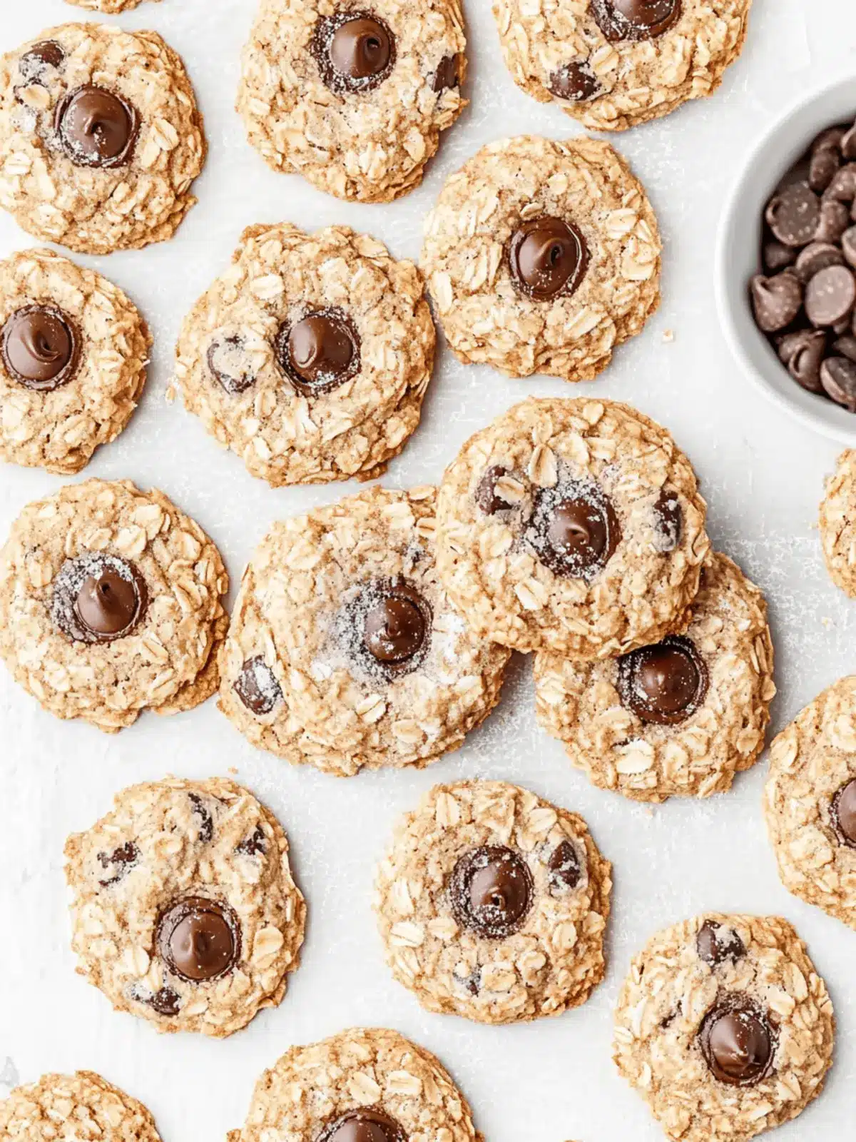 Brown Butter Oatmeal Chocolate Chip Cookies