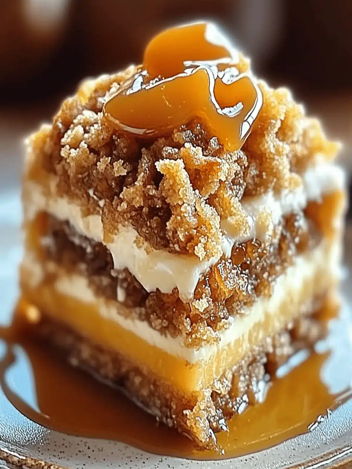 Autumn Pumpkin Spice Crumble Cake