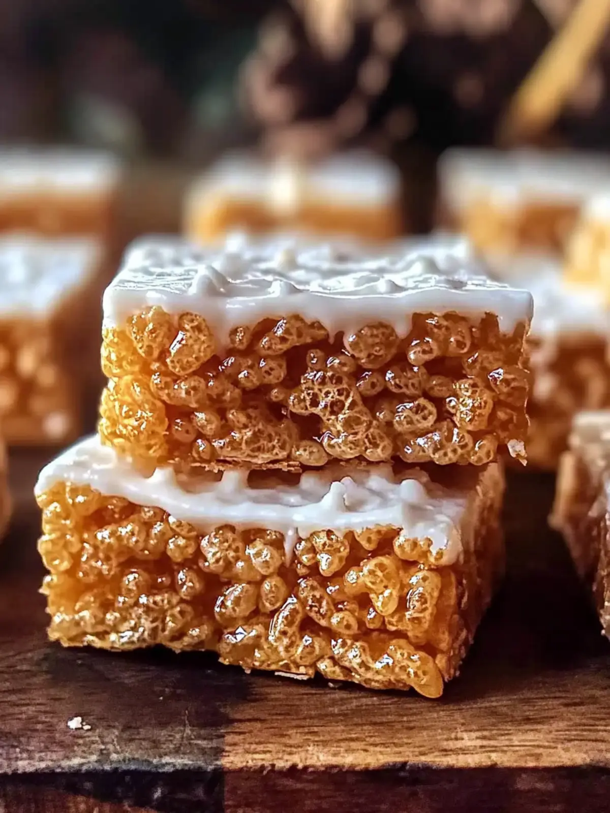 Gingerbread Rice Krispie Treats for a Cozy Holiday Treat 2 Gingerbread Rice Krispie Treats