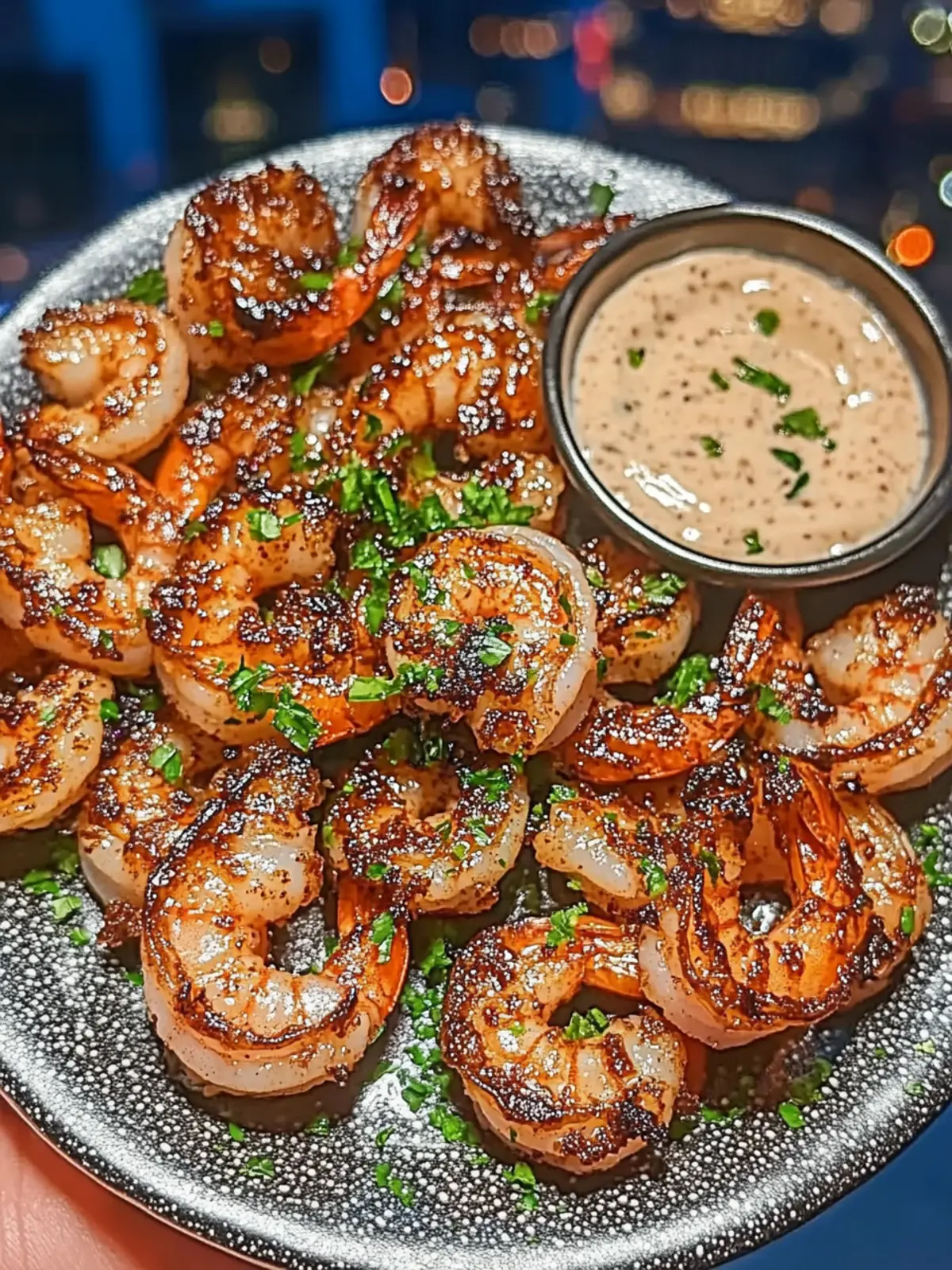 Crispy Honey Butter Shrimp with Tangy Lime Dip